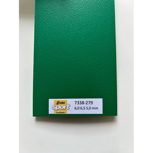 Спортивный линолеум Grabo Flex Gymfit 6,5 мм Green 7338 Спортивный линолеум Grabo Flex Gymfit 6,5 мм Green 7338